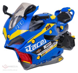 MEGA Parking z Funkcją Dymu Motocykl