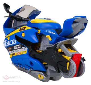 MEGA Parking z Funkcją Dymu Motocykl