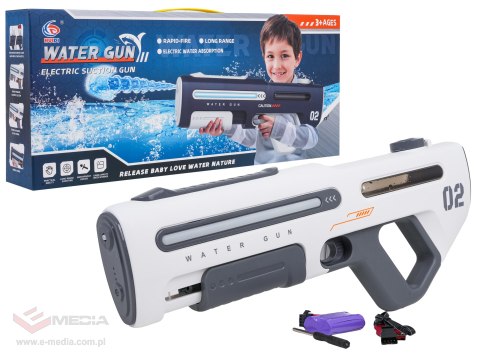 MEGA Pistolet na Wodę Biały