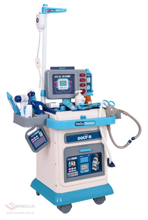MEGA Zestaw Lekarza Niebieski + Akcesoria
