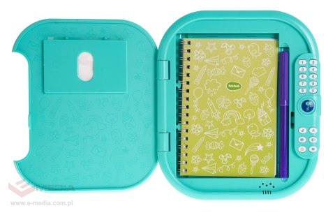 Sekretny Pamiętnik + Interaktywny Sejf z Zamkiem Szyfrowym dla dzieci 3+ Odgłosy + Funkcje dźwiękowe + Notatnik + Flamaster