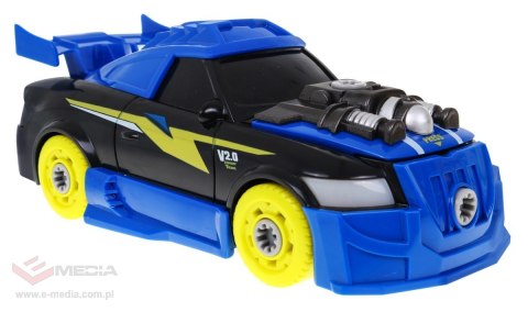 Składane Autka sportowe 2w1 dla dzieci 3+ Wkrętarka elektryczna + Śrubokręt + Dźwięki Światła