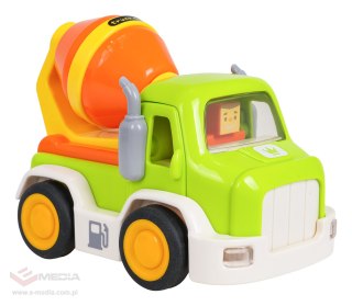 Zestaw Autek Budowlanych z Funkcją Dźwięku i Świateł + Akcesoria