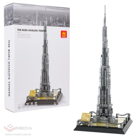 Zestaw Klocków Seria Budynki Burj Khalifa 555el.