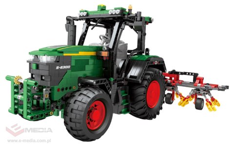 Zestaw Klocków Traktor Zielony + Akcesoria 1828el.