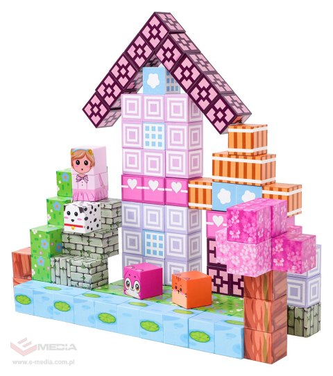 Zestaw Kostek, Klocków Magnetycznych 110el.