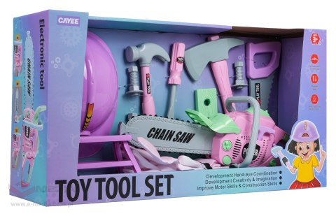 Zestaw Narzędzi Różowy