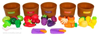 Zestaw Owoców 34el. + Akcesoria