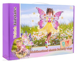 Zestaw Skrzydeł Motyla + Żółta Sukienka