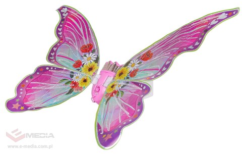 Zestaw Skrzydeł Motyla + Żółta Sukienka