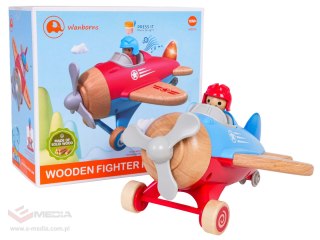 Drewniany Samolot Niebieski