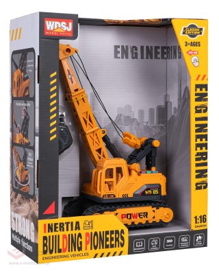 Dźwig z Funkcją Dźwięku i Świateł 1:16