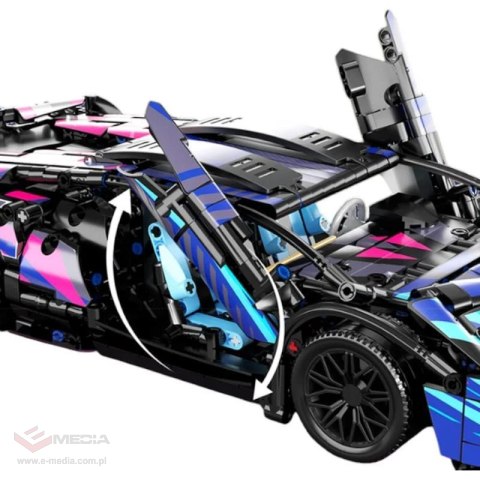 Klocki Auto Sportowe 1280el.