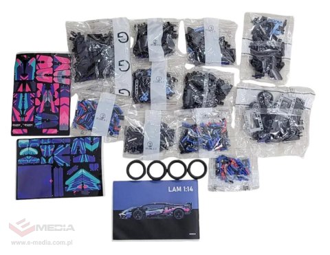 Klocki Auto Sportowe 1280el.