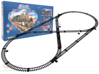 Kolejka z Pociągami z Funkcją Dymu, Świateł i Dźwięku