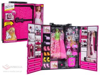MEGA Zestaw Garderoba + Lalka
