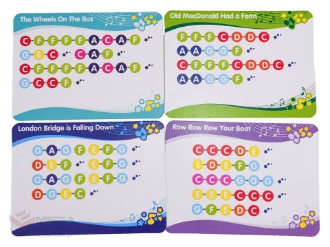 Zestaw Dotykowych Instrumentów dla Najmłodszych