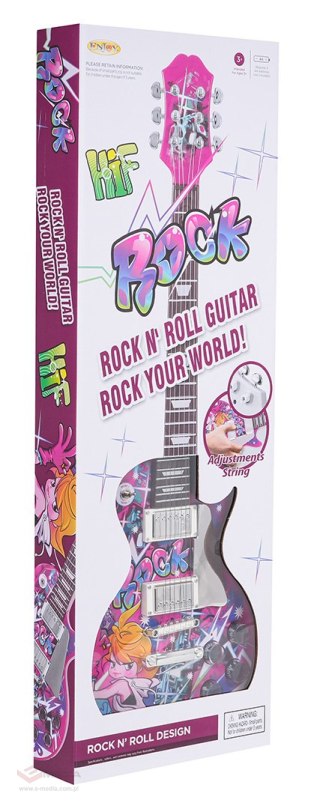 Zestaw Gitara Różowa