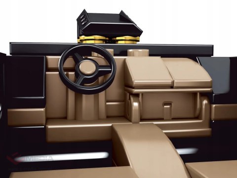 Zestaw Klocków Auto Sportowe Czarne 414el.