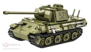 Zestaw Klocków Czołg Zielony 638el.