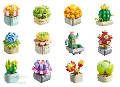 Zestaw Klocków Kwiaty 1097el.