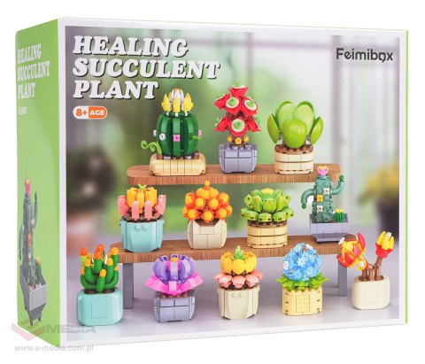 Zestaw Klocków Kwiaty 1097el.