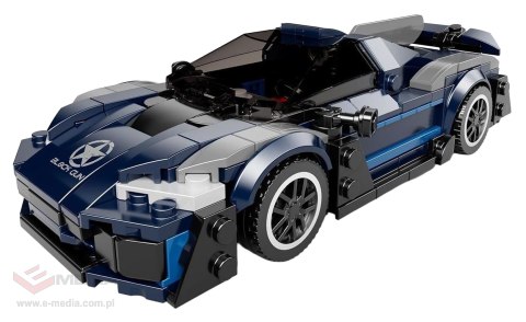 Zestaw Klocków Pojazd Sportowe Czarny 405el.