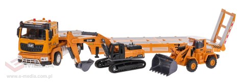 Zestaw Pojazdów Budowlanych z Lawetą