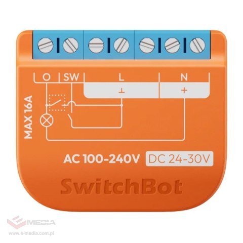 Inteligentny przełącznik SwitchBot Relay Switch 1PM