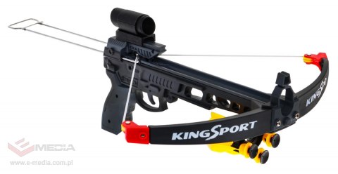 Kusza dla dzieci 6+ Zestaw sportowy 7 el. + Tarcza + 5 bełtów + Celownik