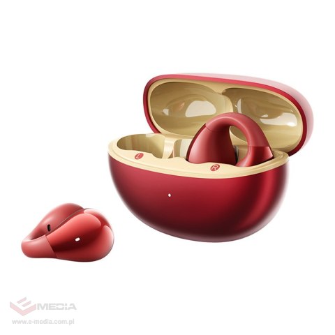 Słuchawki QCY Crossky Clip C30S (czerwone)