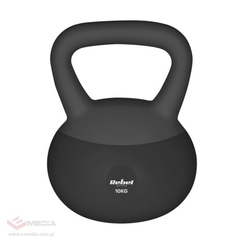 Soft Kettlebell miękki winylowy 10kg REBEL ACTIVE