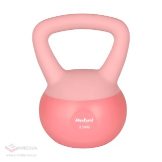 Soft Kettlebell miękki winylowy 2.5kg REBEL ACTIVE