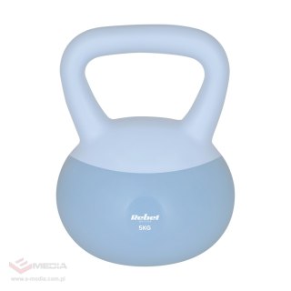 Soft Kettlebell miękki winylowy 5kg REBEL ACTIVE