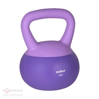 Soft Kettlebell miękki winylowy 8kg REBEL ACTIVE