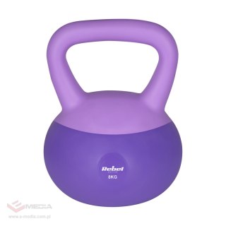 Soft Kettlebell miękki winylowy 8kg REBEL ACTIVE