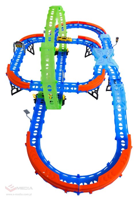 Tor Wyścigowy Świecący w Ciemności 63el.