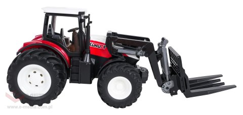 Traktor Czerwony R/C Z Turem