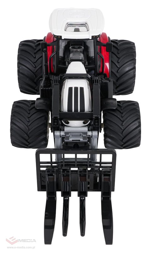 Traktor Czerwony R/C Z Turem