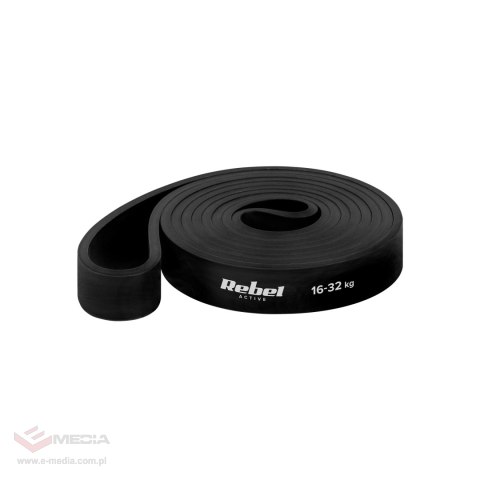 Zestaw gum do ćwiczeń TPE - Power Band PT-S3, 4-32 kg, 3 gumy TPE, REBEL ACTIVE