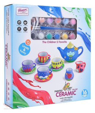 Ceramiczny Herbaciany Zestaw do Malowania