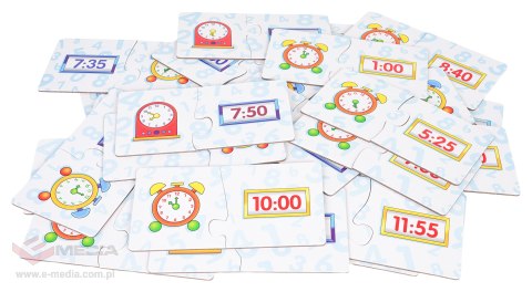 Karty Edukacyjne ZEGAR
