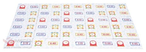 Karty Edukacyjne ZEGAR