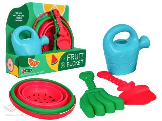 MEGA Zestaw Akcesoriów do Piasku + Składane Wiaderko