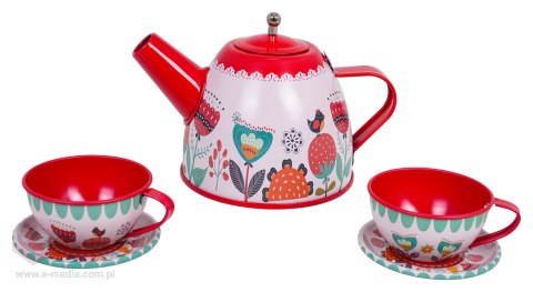 Metalowy Zestaw do Herbaty