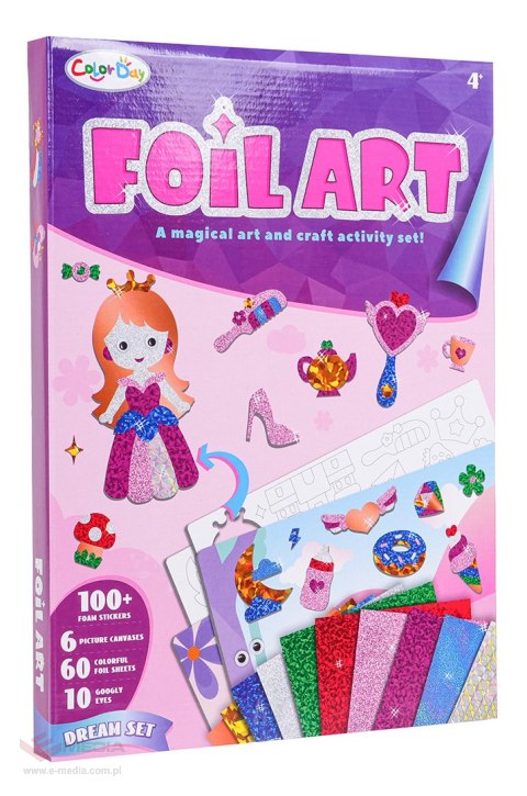 Wyklejanka Księżniczka + Akcesoria