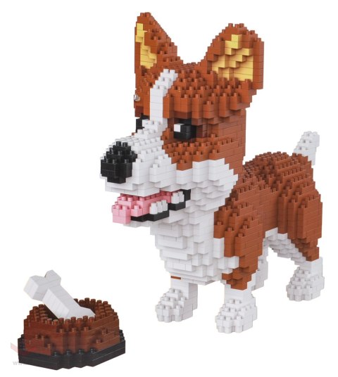 Zestaw Klocków 1200el. Welsh Corgi