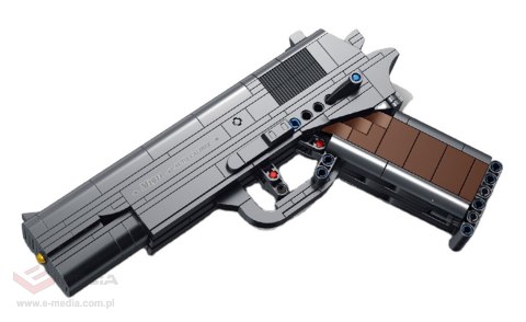 Zestaw Klocków Militaria Pistolet 333el.