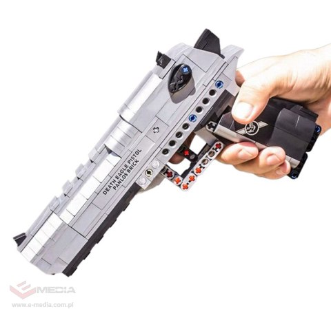 Zestaw Klocków Militaria Pistolet 360el.