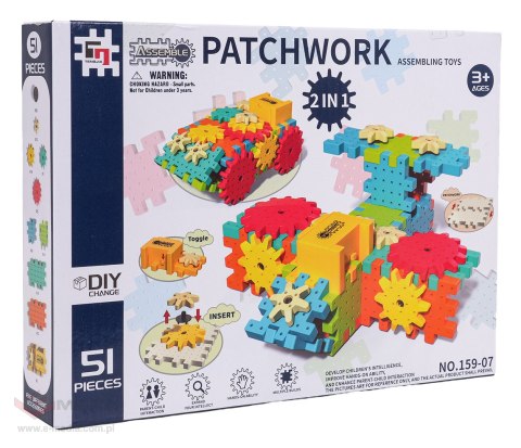 Zestaw Klocków STEAM 51el.